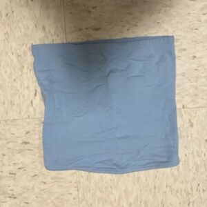 American Eagle Light Blue tube top